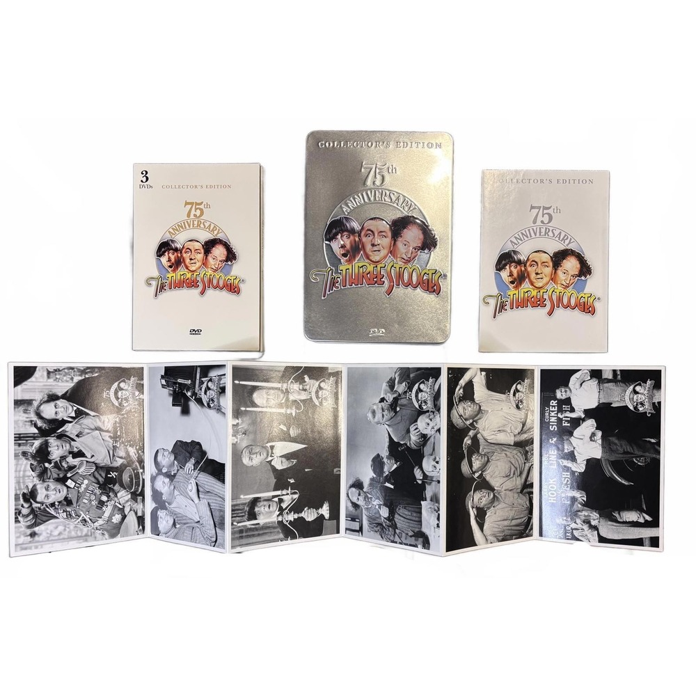 The Three Stooges 75th Anniversary Collector's‎ Edition DVD Set